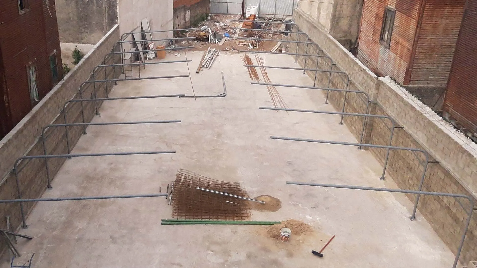 Albañilería y construcción industrial