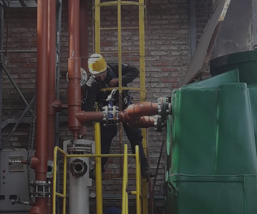 Piping industrial y soldaduras para plantas, procesos e instalaciones operativas